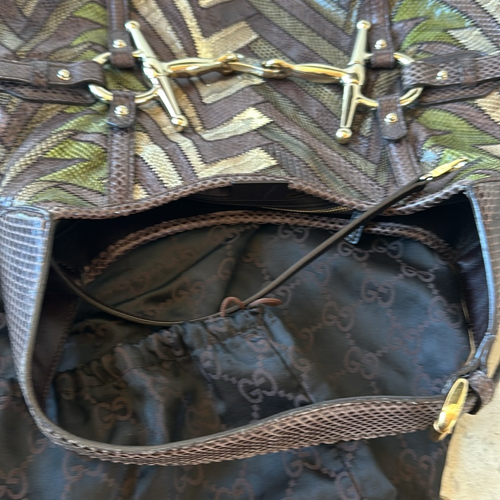 Gucci python hobo bag - Picture 9 of 11